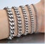 FLASH SALE! Elegant Men or Womens 7mm x 21cms 316L Stainless Steel Curb Bracelet Carousel 1