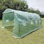 4.5mx3mx2m Tunnel Greenhouses Galvanised Frame Carousel 5