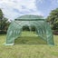 4.5mx3mx2m Tunnel Greenhouses Galvanised Frame Carousel 7