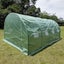 4.5mx3mx2m Tunnel Greenhouses Galvanised Frame Carousel 8