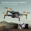 8K Dual Camera Drone RGB LED Foldable WIFI Professional Aerial Photography Drone Carousel 12