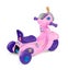 Vtech: 2-In-1 Ride & Balance Scooter - Pink Carousel 3