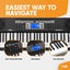 Electronic Keyboard 61-keys Set Carousel 8