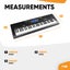 Electronic Keyboard 61-key Touch Sensitive Carousel 11