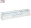 Ramon# Glass Top High Gloss TV Unit | White color | LS Carousel 2