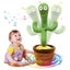 Mimicking Dancing Cactus Talking & Singing Light-Up Plush Toy for Babies Carousel 2