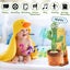 Mimicking Dancing Cactus Talking & Singing Light-Up Plush Toy for Babies Carousel 4