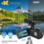 Video Camera Camcorder HD 4K 48MP Video Recorder Camera Vlogging Camera 3.0In LC Carousel 7