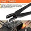 Knife Making Tongs Set & Blacksmith Hammer Assembled Bladesmith Forge Vise Tool Carousel 7