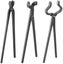 Knife Making Tongs Set & Blacksmith Hammer Assembled Bladesmith Forge Vise Tool Carousel 9