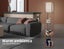 Emitto LED Floor Lamp with Storage Shelf 3 Tier Standing Reading Corner Light Carousel 2