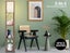 Emitto LED Floor Lamp with Storage Shelf 3 Tier Standing Reading Corner Light Carousel 3