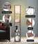 Emitto LED Floor Lamp with Storage Shelf 3 Tier Standing Reading Corner Light Carousel 6