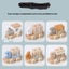 Wooden Train Set with Numbers and Blocks Educational Toy for Kids Boys Girls Chr Carousel 4