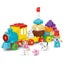 58 Piece Birthday Alphabet Train Building Toy Stacking Blocks Carousel 4