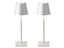 2 X Rechargeable Table Lamp 3 Color Cordless LED Table Lamp Desk Lamps White Carousel 1