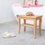 STORFEX 2-Tier Bamboo Shower Stool Carousel 2