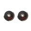 Weight Plates in red chrome 4 x 2.5kg 50mm Carousel 3