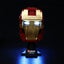 Lego Iron Man Helmet 76165 light kit Carousel 1