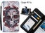 Oppo R11s case 3 card leather wallet case printed ID Carousel 1