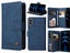 iPhone XS Max Case 9 Card Slots Wallet Denim Leather Case Carousel 1