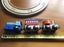 wooden train and track set Carousel 5