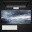 Mouse Pad Black White 400X900x5mm Abstract Marble Computer Keyboard Non Slip Ru Carousel 3