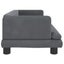Dog Bed Dark Grey 80x45x30 Cm Velvet Oionkl Carousel 4