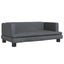 Dog Bed Dark Grey 80x45x30 Cm Velvet Oionkl Carousel 7