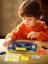Huarong Road Puzzle Electronic Brain Teaser Toy for Stress Relief-Pink Carousel 4