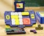 Huarong Road Puzzle Electronic Brain Teaser Toy for Stress Relief-Pink Carousel 8