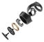 Desktop Floating Gyroscope: Stress Relief Spinner & Tabletop Decoration-Gray Carousel 5