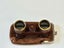 Vintage binoculars/opera glasses with central adjustment for focus. "Eldis" Carousel 6