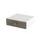 Storage Box White Brown Desktop Stackable One Grid Drawer Office Organizer Stora Carousel 1