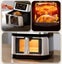 10L Air Fryer with Window Black 1400W Carousel 4