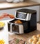 10L Air Fryer with Window Black 1400W Carousel 8
