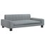 Kids Sofa Light Grey 90x53x30 Cm Fabric Toklxpn Carousel 7