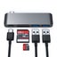 Satechi USB-C Type-C Pro MicroSD SD Card 2x USB 3.0 Hub - Space Grey Carousel 4
