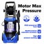 4000 PSI 2500W High Pressure Washer Water Cleaner Electric Pump Gurney 10M Hose Carousel 4