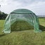 10m x 3m x 2m Strong Tunnel Greenhouses Galvanised Frame Carousel 7