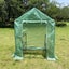 EcoPro 143 x73 x 195cm Walk-in Mini Greenhouse PE Cover Plant Garden Shed Carousel 4