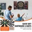 New Dartboard and Cabinet Set Complete with All Accessories Easy Assembly Carousel 3