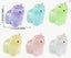 Miniature glow in the dark sheep SKU73a Carousel 1