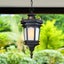 Vintage Lamp 6X 54.5cm Elegant Aluminum & Glass Lantern Chandelier Classic Ha... Carousel 2
