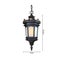 Vintage Lamp 6X 54.5cm Elegant Aluminum & Glass Lantern Chandelier Classic Ha... Carousel 5
