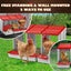 3 Hole Chicken Nesting Box Roll Away Chook Hen Laying Boxes Modular Nest House Carousel 9
