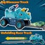 Truck Toys with 6 Die-Cast Metal Cars Foldable Track & Missile Launcher Birthday Carousel 7