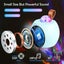 Mini Karaoke Machine for Kids Bluetooth Speaker with 2 Wireless Mic,Portable Mic Carousel 3