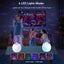 Mini Karaoke Machine for Kids Bluetooth Speaker with 2 Wireless Mic,Portable Mic Carousel 4