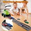 Truck Toys with 6 Die-Cast Metal Cars Foldable Track & Missile Launcher Birthday Carousel 7
